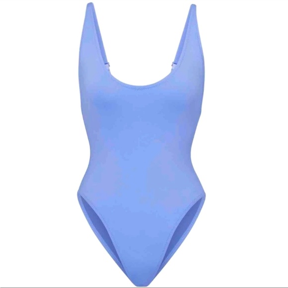 SKIMS Swim Skims Swim One Piece Scoop Neck Bathing Suit Bodysuit